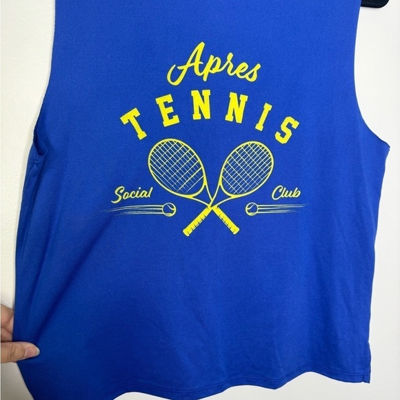 Good Hyouman Après tennis graphic muscle tank size small - Picture 3 of 5